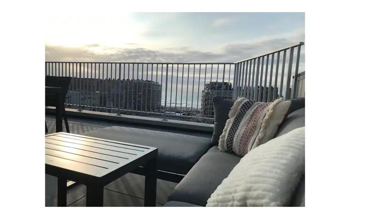 Penthouse Met Zeezicht En 2 Terrassen Apartment Middelkerke Luaran gambar