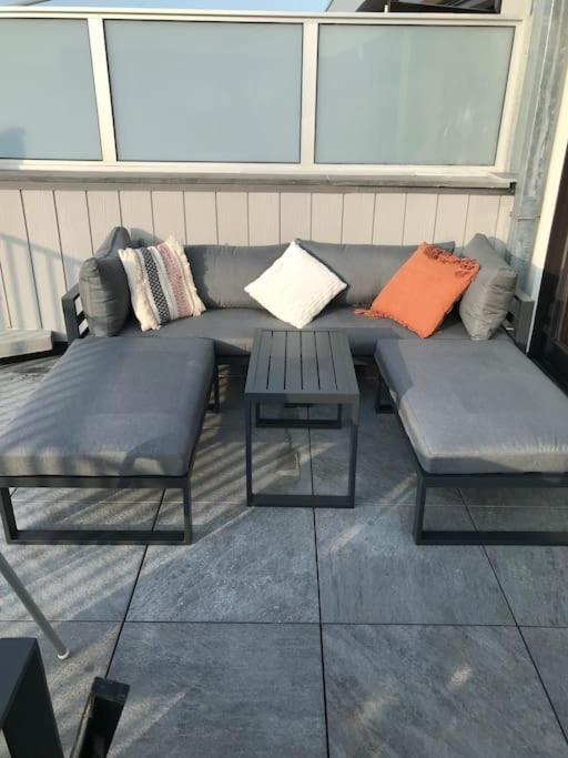 Penthouse Met Zeezicht En 2 Terrassen Apartment Middelkerke Luaran gambar