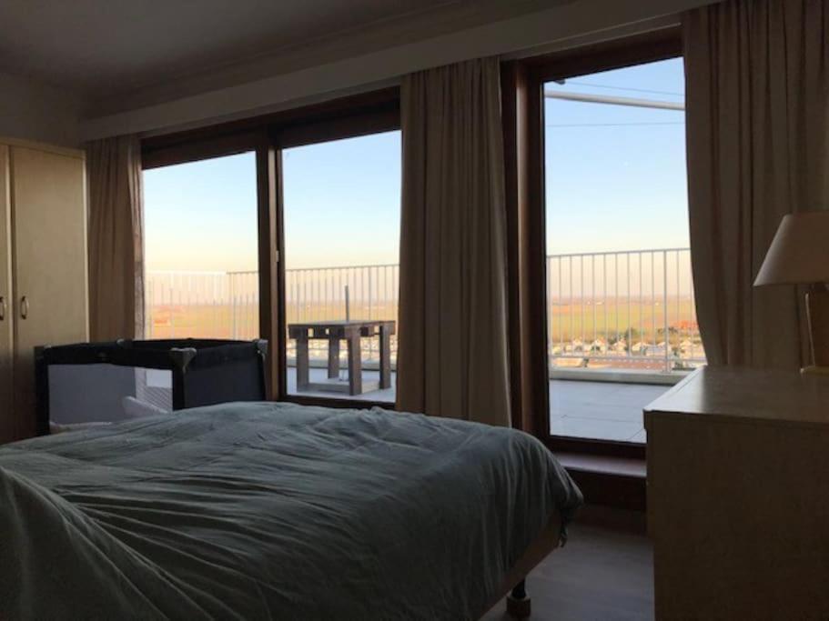 Penthouse Met Zeezicht En 2 Terrassen Apartment Middelkerke Luaran gambar
